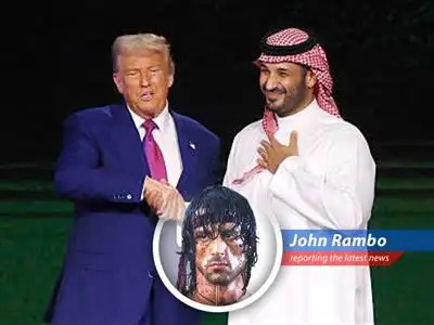 Rambo reports on Trump's Saudi Arabia deals, Syrian sanctions lift, and whether it's a masterstroke or a mission impossible. image