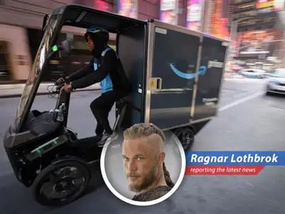 Raymond James analysts predict near-term earnings pressure for Amazon due to tariffs, macro uncertainties, and investment intensity. Ragnar Lothbrok weighs in on this modern-day raid gone sour. image