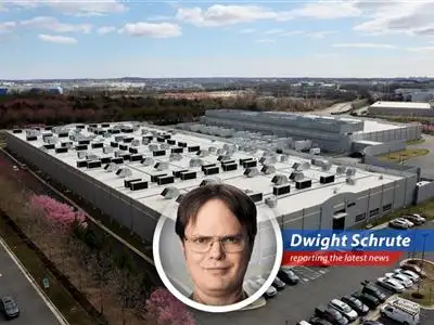 Reports of a data center bust were greatly exaggerated, according to beet-farming assistant regional manager Dwight Schrute. Turns out, it's just a strategic pause… like when I wait to unleash my beet-fueled fury on a competitor. image