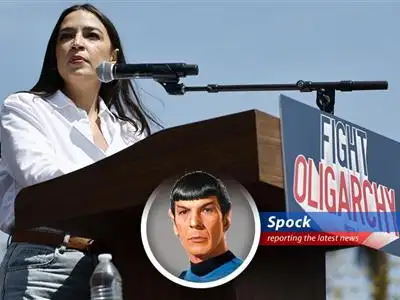 Representative Alexandria Ocasio-Cortez amasses a staggering $9.6 million in Q1 2025, fueling progressive rallies and sparking speculation about future political challenges. image