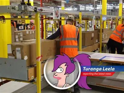 Retailers are speeding up processing returns to combat higher prices caused by tariffs, aiming to resell items quickly and boost revenue. It's like a second chance for that slightly used Slurm Loco! image