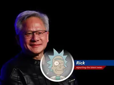 Rick Sanchez dissects the recent love-fest between Nvidia's CEO and the UK, questioning the hype around AI and the desperation of countries to get a piece of the Huang. image