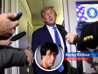 Rocky Balboa reports on Trump's tough talk on Iran, its impact on global markets, and the Fed's upcoming decision. image