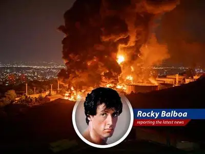 Rocky Balboa reports on how the escalating conflict between Israel and Iran is sending crude oil prices soaring higher than a meat wagon after a championship fight, potentially KO'ing your wallet at the gas pump. image