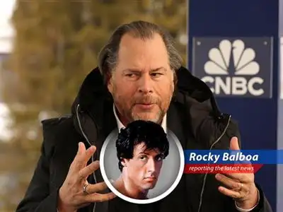 Rocky Balboa weighs in on Salesforce using AI to automate work, just like Apollo Creed used to automate his training... with gadgets and fancy stuff! image