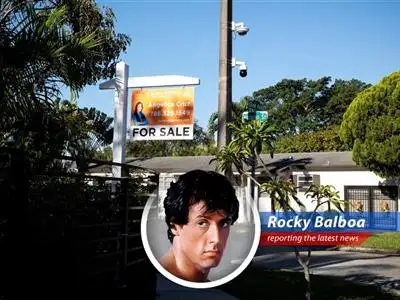 Rocky reports on a sluggish spring housing market, hit hard by high mortgage rates and economic uncertainty. It's a tough fight, but there's always hope for a comeback! image