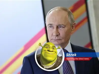 Rumblings from the Kremlin indicate Russia's war effort is facing economic ogre-whelming pressures, potentially forcing a return to the negotiating table. Will they finally stop acting like a bunch of fairy tale villains? image