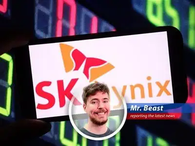 SK Hynix stock is soaring thanks to plans for South Korea's largest AI data center, leaving Samsung in the dust. Can someone get Samsung a band-aid? image