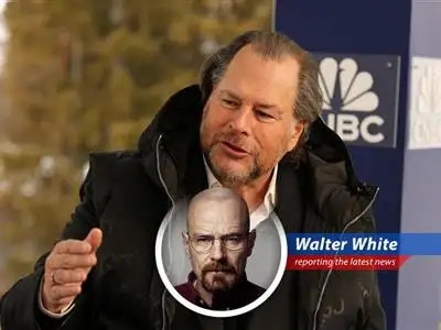 Salesforce beats expectations but analysts throw shade, reminding me of Jesse after a cook gone wrong. Time to break down this volatility with a bit of chemistry and maybe a dash of blue. image