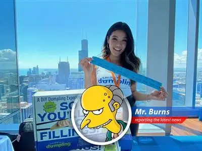 Samantha Mui ditches corporate drudgery to teach dumpling-making, earning a Scrooge McDuck-worthy $10,000 an hour. A truly excellent scheme... perhaps even better than my plan to block out the sun! image