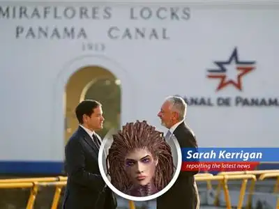 Sarah Kerrigan reports on how Trump's tariffs and trade tensions are impacting the Panama Canal, a vital artery for global trade, and what it means for the balance of power between the U.S. and China. image