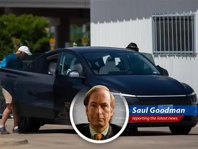 Saul Goodman breaks down Wall Street's reaction to Tesla's robotaxi launch in Austin, where investors are either seeing the future or just a fancy golf cart. image