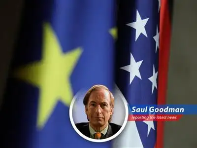 Saul Goodman breaks down the upcoming US-EU trade deadline and the OPEC seminar, with a dash of legal maneuvering and a whole lot of 'Better Call Saul' style commentary. image