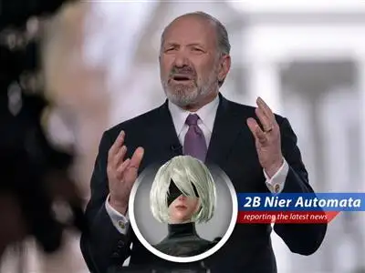 Secretary Lutnick hints at a new trade agreement, but YoRHa unit 2B remains skeptical. Are humans really capable of such...deals? image