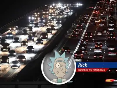 Senate votes to block California's gas car ban, because apparently, saving the planet is a real 'interdimensional cable' kind of problem. Wubba Lubba Dub Dub! image