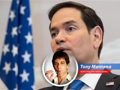 Senator Rubio spills the beans: Trump's playing nice with Russia and Ukraine, hoping for peace. But if diplomacy fails, the hammer's coming down, faster than you can say 'Say hello to my little friend!' image