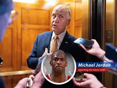 Senator Tillis pulls support for Ed Martin's nomination as U.S. Attorney for D.C. due to his views on Jan. 6 defendants, dimming his chances of confirmation. It's like trying to dunk on me - good luck! image