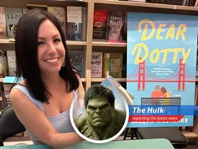 She-Woman Smash Old Job! Hulk Read How She Do It, Maybe Hulk Try Too! (But Hulk Smash First) image