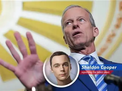 Sheldon Cooper analyzes the Senate's commitment to passing a crucial bill before their July 4th recess, despite internal opposition and potential fiscal implications. A truly illogical situation! image
