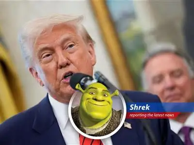 Shrek here, reporting on Trump's swampy situation: a potential tax increase for the wealthy that's got Republicans in a pickle! And Donkey's got opinions, believe you me! image