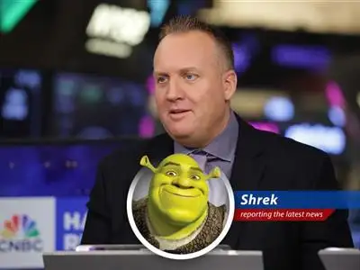Shrek reports on Darden Restaurants' surprising stock success, proving even ogres can appreciate a good investment (and maybe even the Olive Garden's breadsticks). image