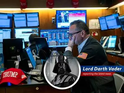 Since the return of President Trump, the stock market has seen dramatic shifts, with some stocks plummeting while others defy gravity. I find their lack of faith disturbing. image