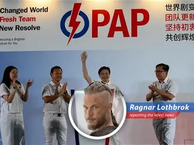 Singapore's PAP, led by Lawrence Wong, triumphs in the polls despite global trade uncertainty, sparking international interest and leaving some wondering if Valhalla has a trade agreement. image