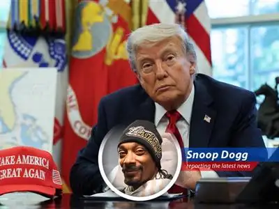 Snoop D-O-Double G breaks down Trump's tariff waffling, market reactions, and why gold's blingin' as the new safe haven, ya dig?! image