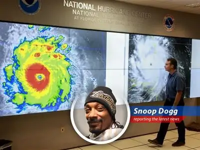 Snoop Dogg breaks down NOAA's hurricane forecast, insurance woes, and how we can all stay cool when the weather ain't. image