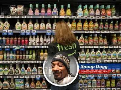 Snoop Dogg breaks down how Amazon is using AI to revolutionize the grocery game, making deliveries faster, cheaper, and stickier for Prime members. It's all about that green, ya dig? image