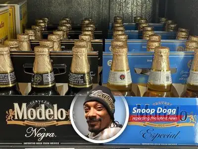 Snoop Dogg breaks down how Trump's policies and economic anxieties are makin' folks think twice 'fore poppin' open a cold one, especially in the Latino community. image