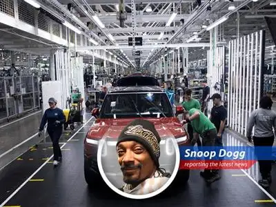 Snoop Dogg breaks down how trade tariffs are hitting Rivian, but they still keepin' it real with them profit goals, ya dig? image