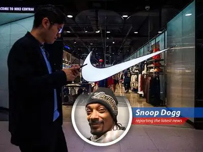 Snoop Dogg breaks down the latest stock market moves, from Nike's big bounce to crypto's correction, with a little bit of Doggfather flavor. image