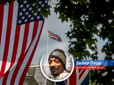 Snoop Dogg reports on the UK and US solidifying their bond with a comprehensive trade agreement, makin' moves in the global game! image