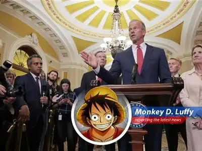 Some fancy pants bill in the Senate wants to take food away from the poor and give it to the rich! That's not how you become King of the Pirates! image