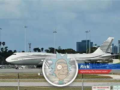Sources say Trump is considering accepting a Boeing 747-8 from Qatar to use as Air Force One, sparking controversy and raising legal and ethical questions, because apparently, everything has to be weird now. image