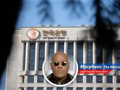 South Korea's central bank lowers interest rates amidst political turmoil and Trump-era tariffs, hoping to stimulate a sluggish economy. But is this reality, or just another layer of the Matrix? image