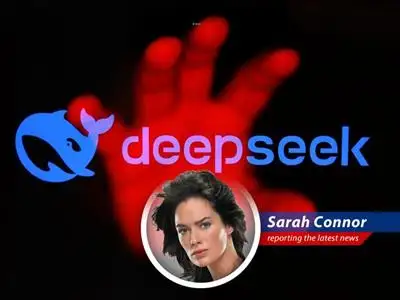 South Korea's data protection authority discovers DeepSeek, a Chinese AI startup, was collecting user data and sending it overseas without permission, leading to the app's removal and a demand for corrective action. image