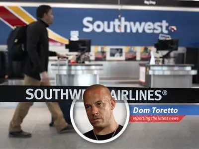 Southwest Airlines ditches its iconic 'two free bags' policy, joining the baggage fee frenzy, leaving travelers feeling betrayed and searching for a new family. image