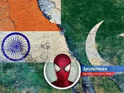 Spidey reports on efforts to maintain the India-Pakistan ceasefire, prevent escalation, and address tensions, with a side of political zingers and web-slinging wisdom. image