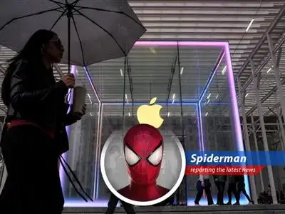 Spidey reports on expert analysis of Apple, Nasdaq, and UnitedHealth stocks, with a pinch of web-slinging wisdom and a dash of sarcasm. image