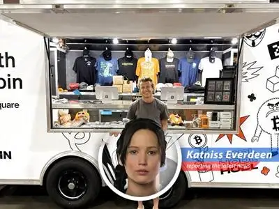 Square is piloting real-time Bitcoin payments at a Las Vegas merch truck, aiming to make crypto an everyday currency, much to my initial skepticism, but also curiosity. image