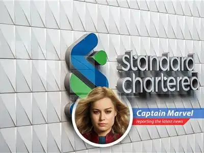 Standard Chartered Bank blasts past first-quarter profit expectations, fueled by wealth management and global markets. Can they handle the cosmic rays of Trump's tariffs? image