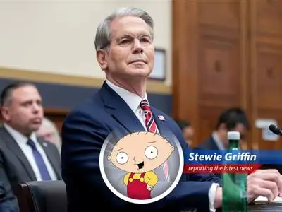 Stewie Griffin reports on the US-China trade talks, with a healthy dose of self-aggrandizement and world domination aspirations. image