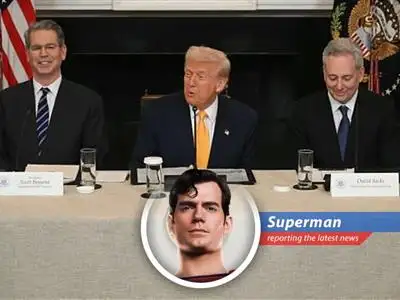 Superman dives into the White House's new AI strategy, weighing the risks of diffusion against the danger of falling behind China in the AI race. image