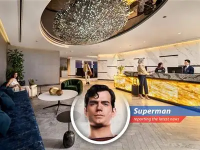 Superman reports on United Airlines' revamped Polaris lounge in Chicago, offering a tongue-in-cheek look at the airline's pursuit of premium passengers and the evolving landscape of airport lounges. image