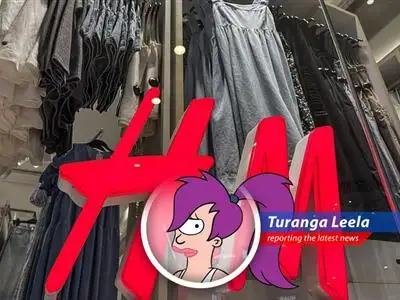 Swedish clothing giant H&M sees a sales increase, but consumer caution and potential price hikes loom like a Nibblonian shadow. image