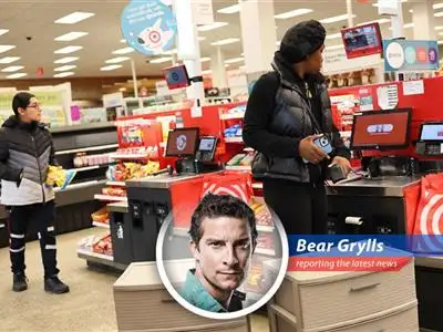 Target's profits are down, folks! The retail giant is facing consumer pushback, tariff troubles, and a serious identity crisis. Can they survive in the retail wilderness? image