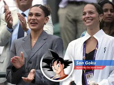 Tennis star Ben Shelton uses his on-court interview to ask for his sister's extended leave from Morgan Stanley, and it actually works! Looks like even investment banks can't resist a bit of Saiyan-level charm. image