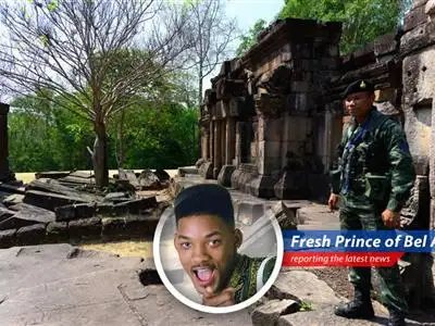 Tensions rise between Thailand and Cambodia over a disputed border, with both sides reinforcing military presence despite calls for dialogue. Looks like somebody needs to chill and order some pizza, West Philly style! image